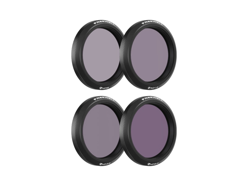 Freewell Standard Day Filters for Osmo Action 3/4/5 Pro (4 Pack)